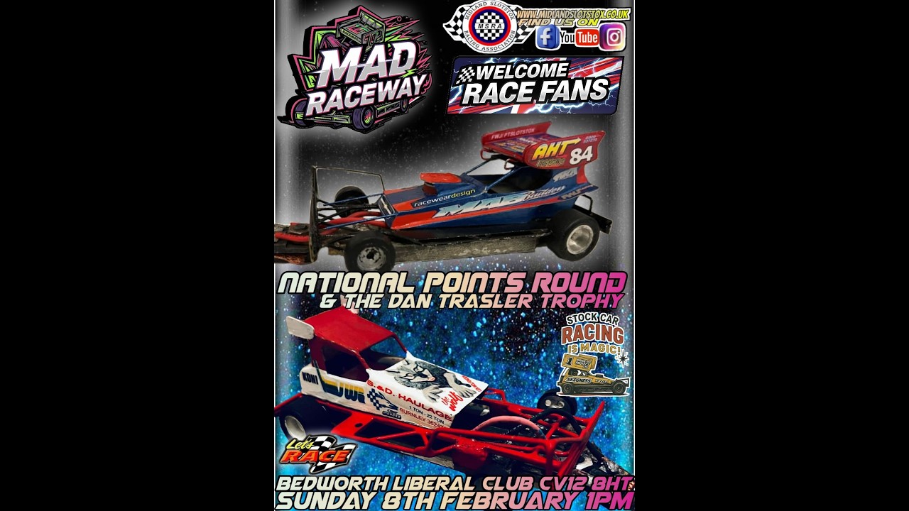 MAD Raceway Meeting Final - 8th Feb 26. 