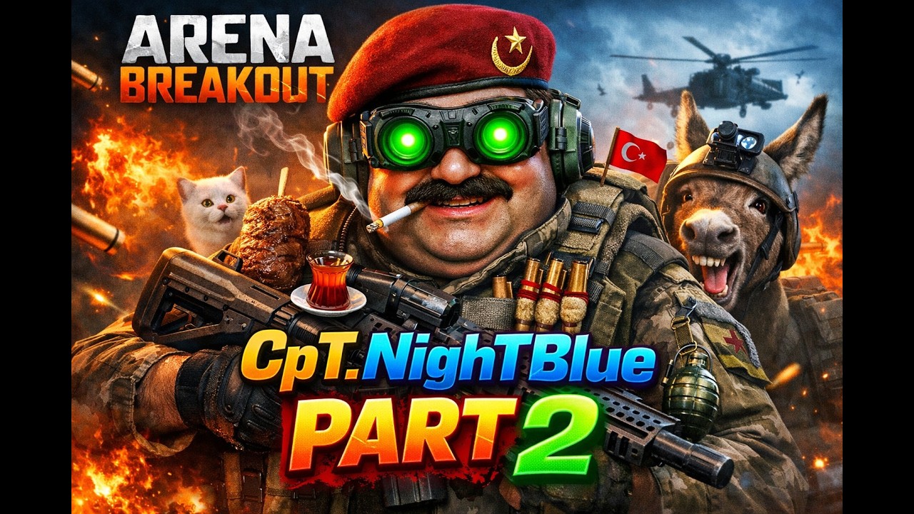 PART 2 !!!!!!!!!! Arena Tarihinin en iyi editi - Arena Breakout İnfinite TR - Cpt.DrNİghTBlue
