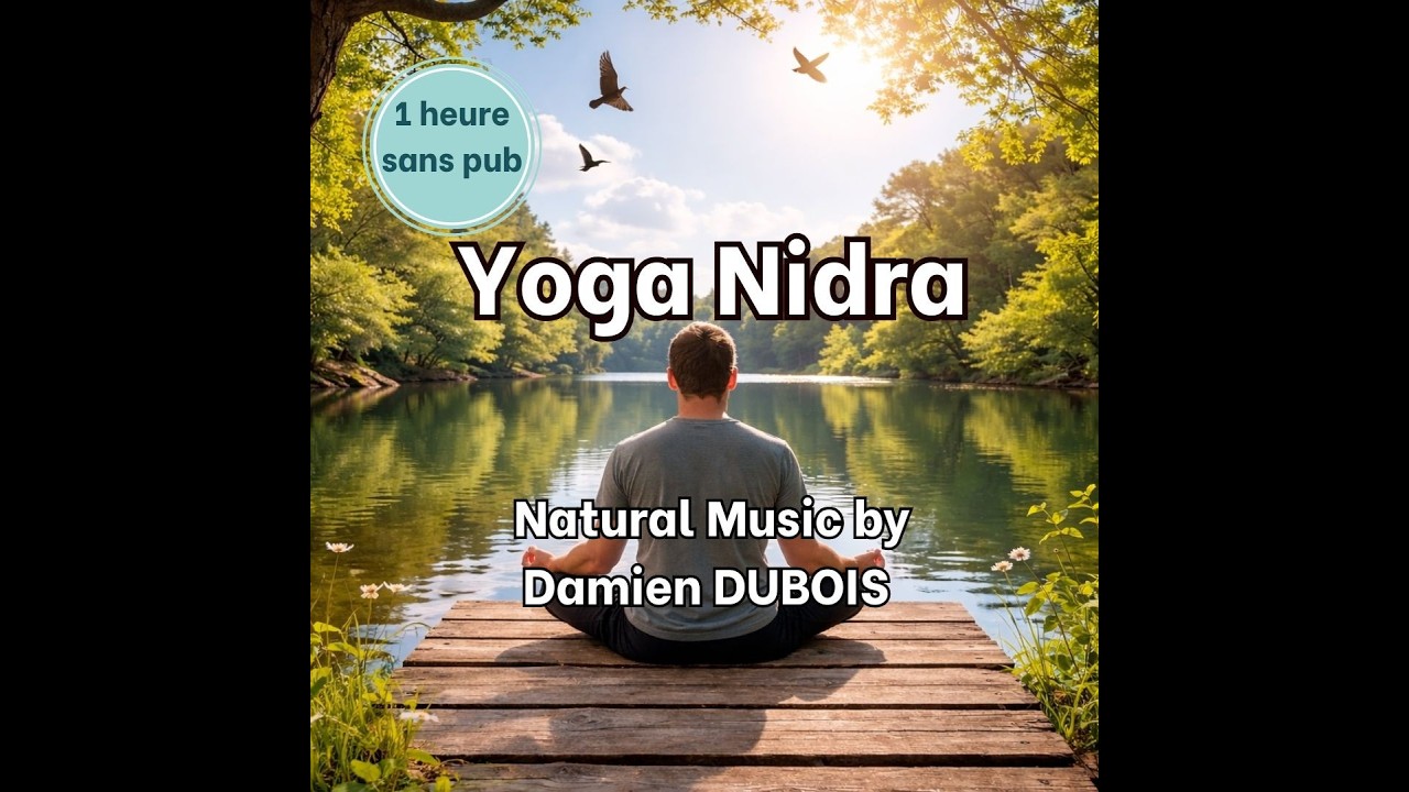 1h sans pub de musique zen pour le yoga. Avec oiseaux, sons naturels et piano romantique. Magique.