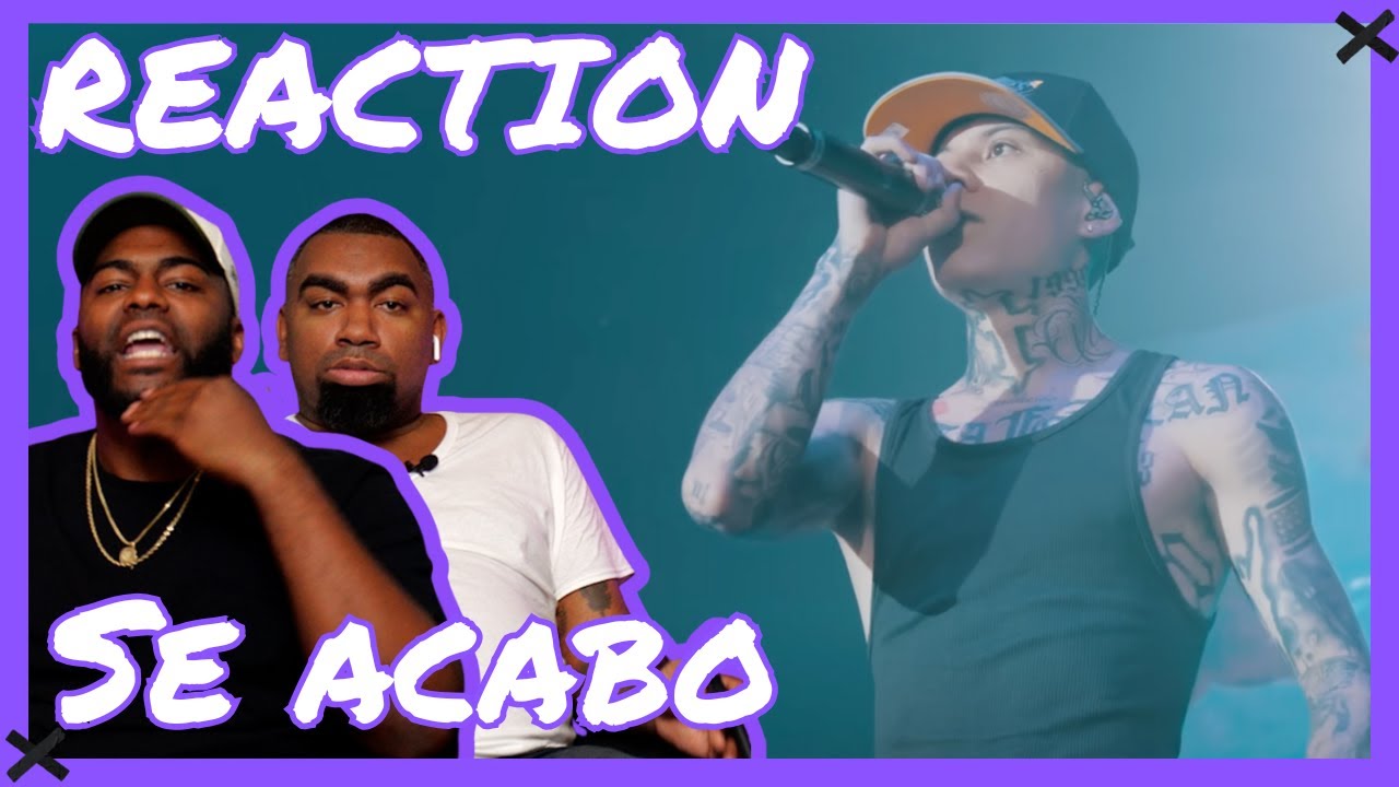 Se Acabo - Santa Fe Klan | Reaccion