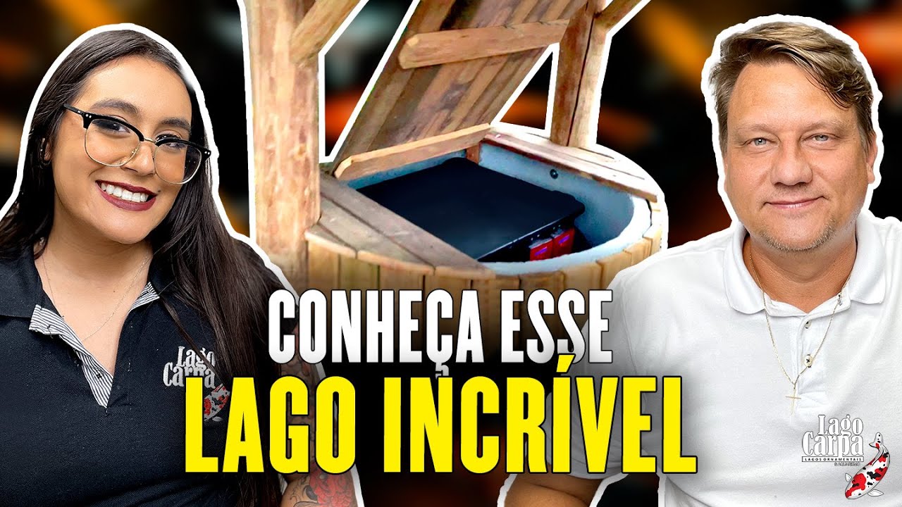 Visitamos o lago do nosso cliente Claudinei!