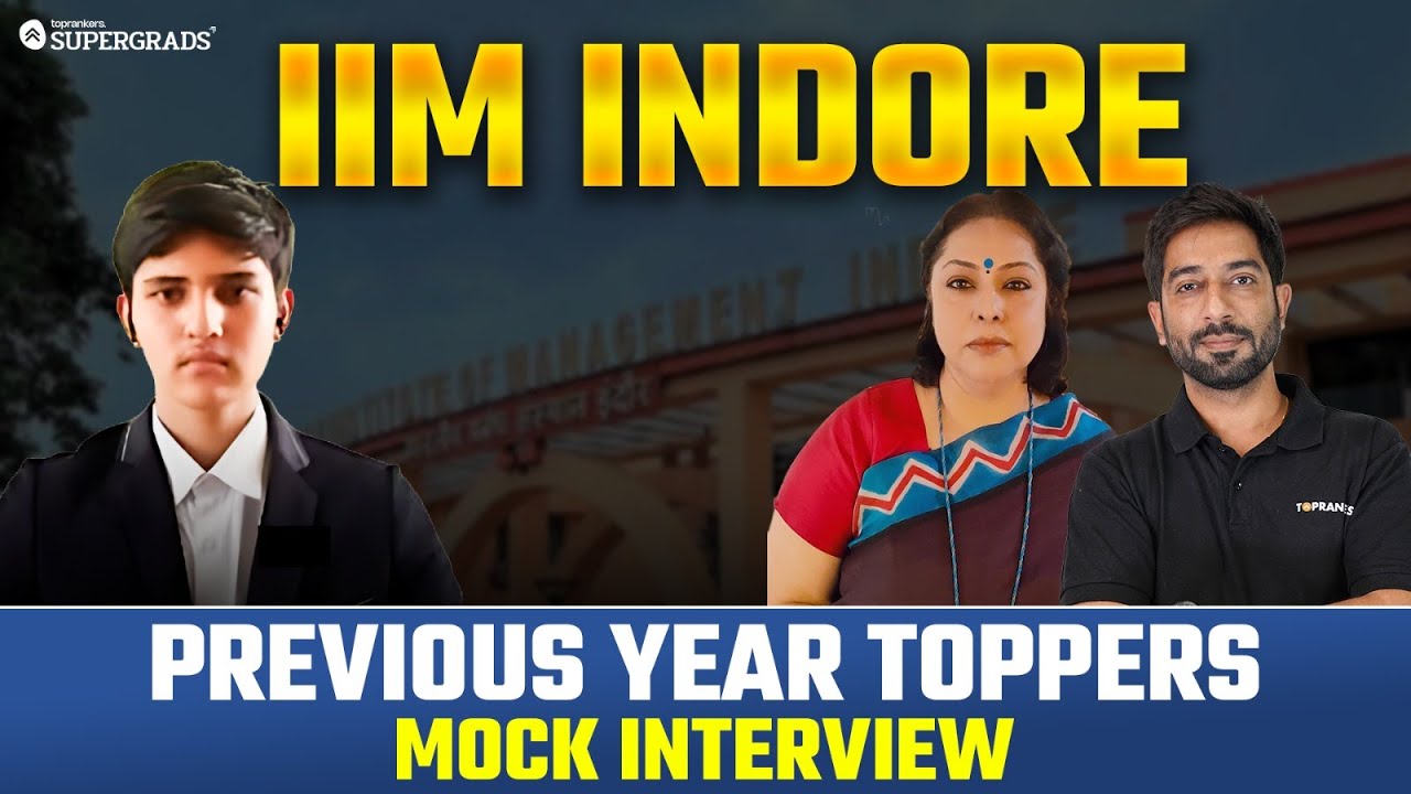 Topper’s Mock IIM Indore IPM Interview 🎓 | Real Questions & Best Answers 🤔 | IPMAT Interview Hacks🔎