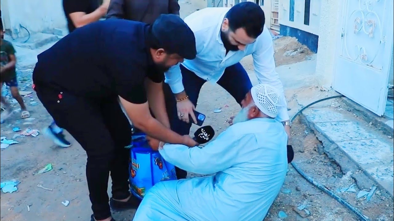 شاهد بكاء الحجي بعد ما سمع سكن بأسمه من مصمم الازياء احمد البديري