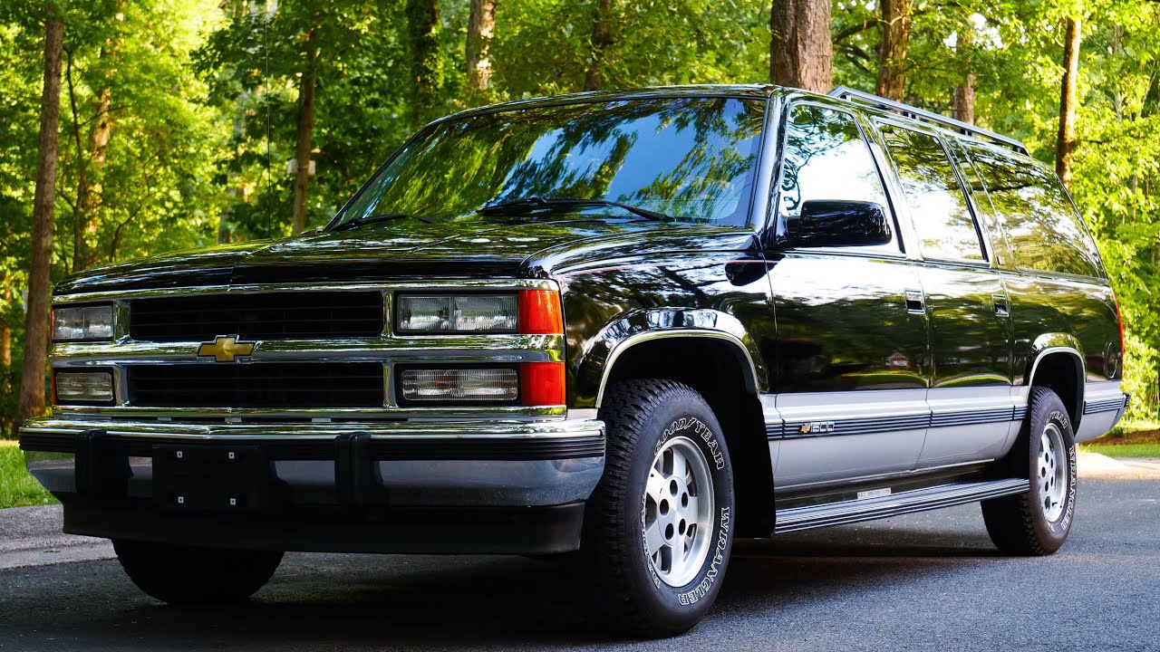 1994 Chevrolet Suburban Silverado Walkaround video (SOLD)
