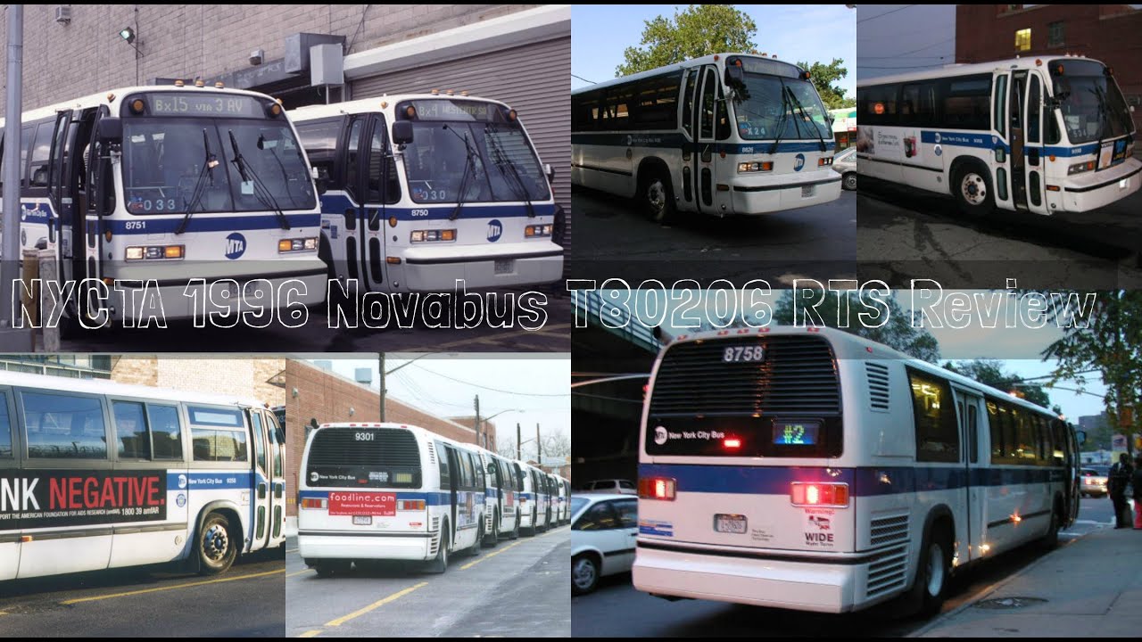 NYCTA 1996 Novabus T80206 RTS Review