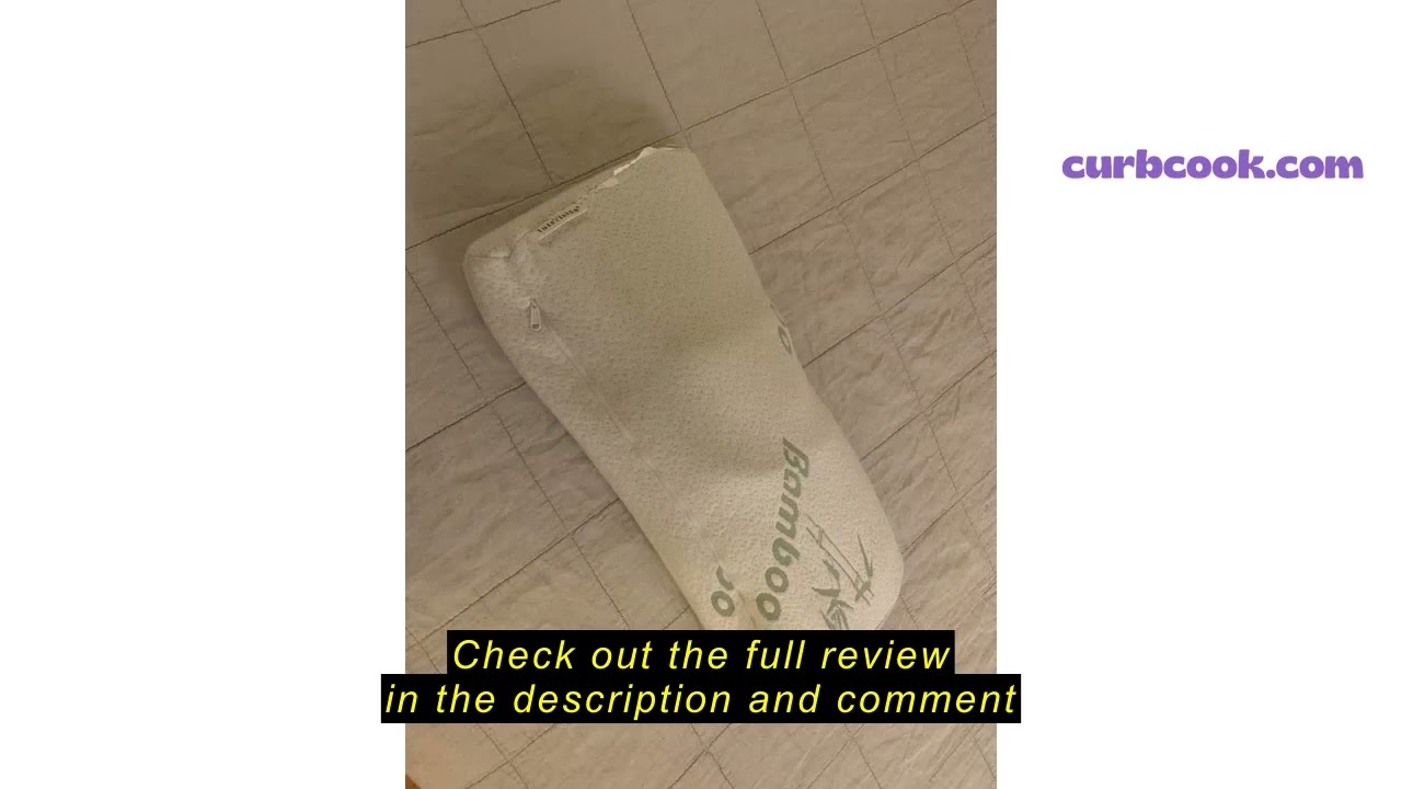 Review InteVision Foam Bed Wedge Pillow (26