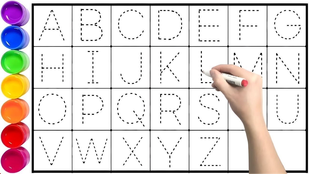 Learn ABC  एबीसी , Alphabers  अक्षर , A to Z Letter , Writing abc Drowing abc Counting