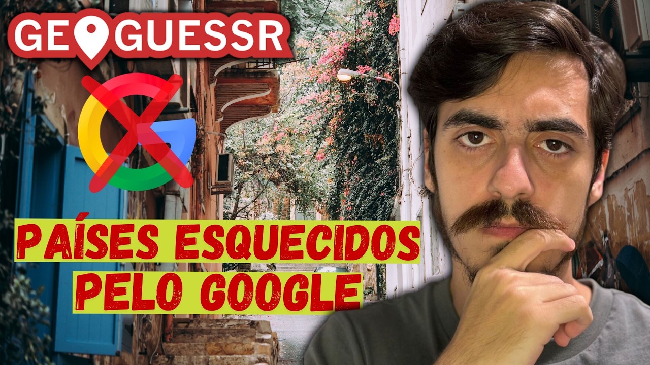 CONHECENDO OS PAÍSES QUE O GOOGLE NUNCA VISITOU! - GeoGuessr
