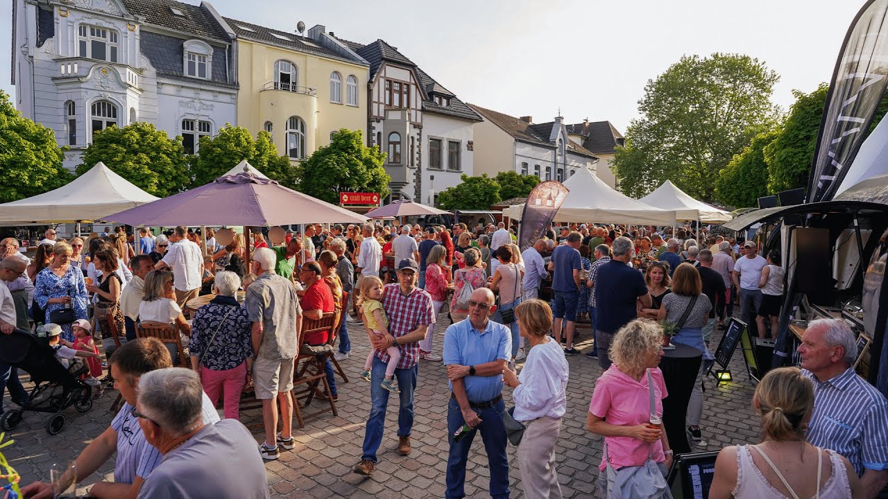 Abendmarkt auf dem Fischerplatz in Troisdorf