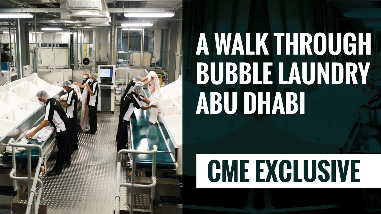 A walk through Bubble Laundry, Abu Dhabi
