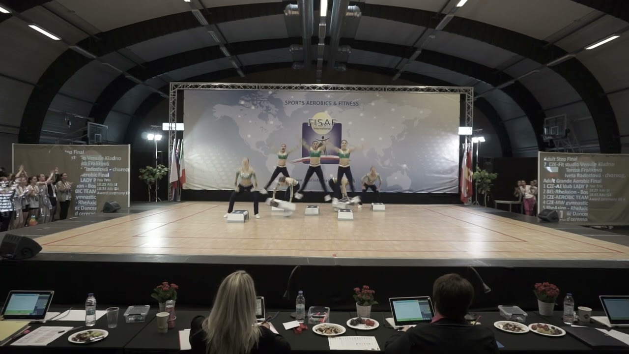 European Champions Crowned Sports Aerobics & Fitness Teams 2022 - Silver Medalist Adult Step - CZ