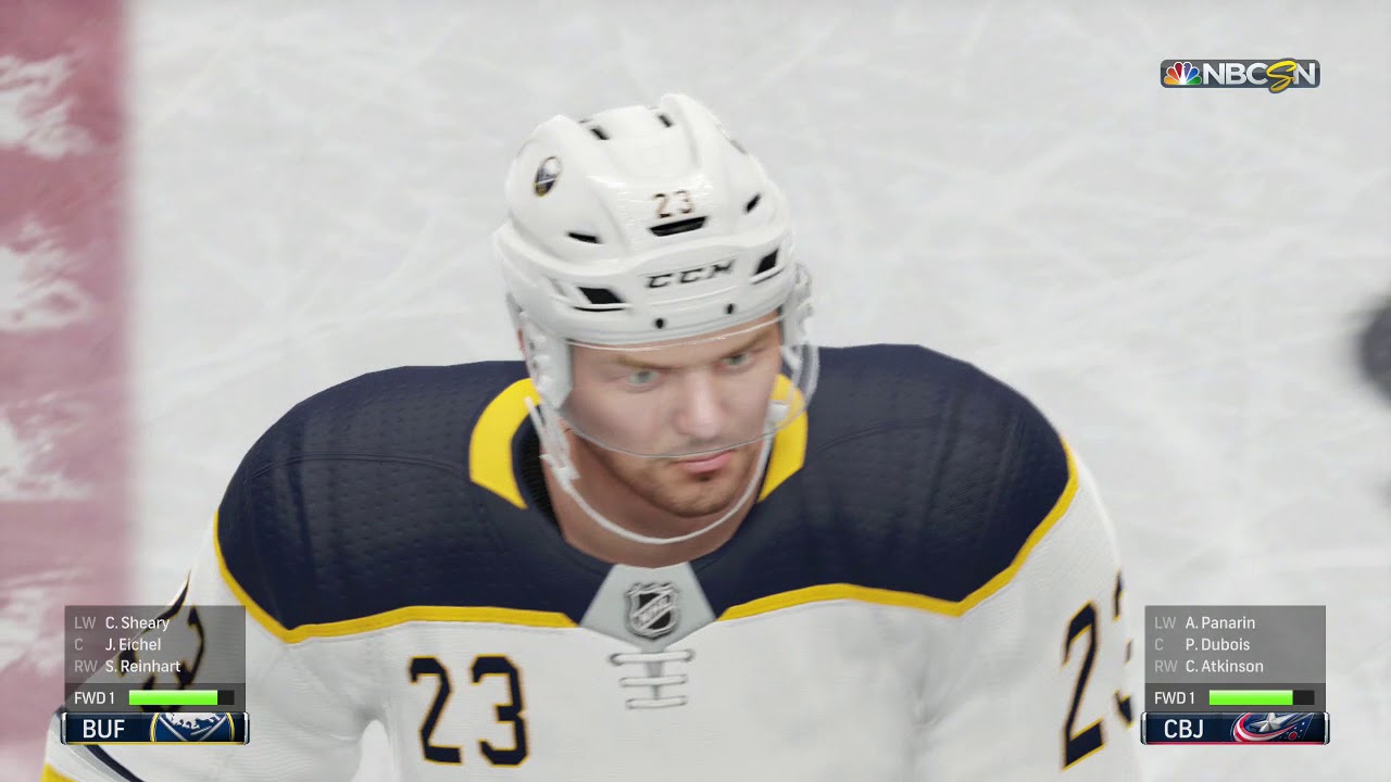 NHL 19 Buffalo Sabres at Columbus Blue Jackets | NHL 19 Gameplay