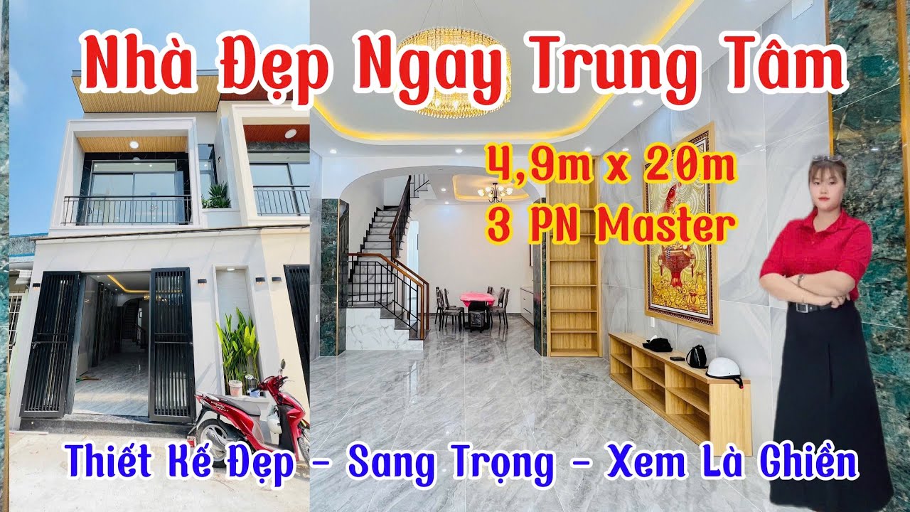 ✅Căn Nhà Đáng Mua Nhất Khu Vực – 4,9x20m – 3PN Master Sang Trọng #nhagiare #nhadep #nhadatlongan 