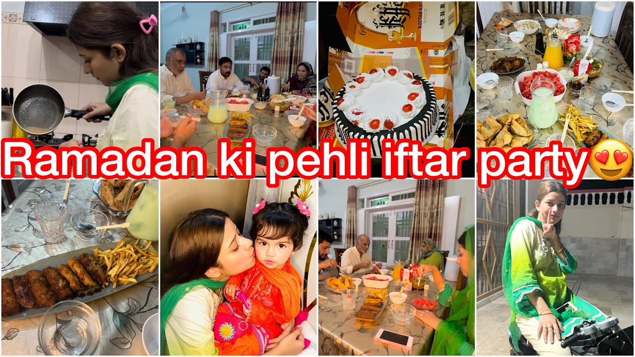 Sasural main pehli dawat iftar ki sab ka sath🥰