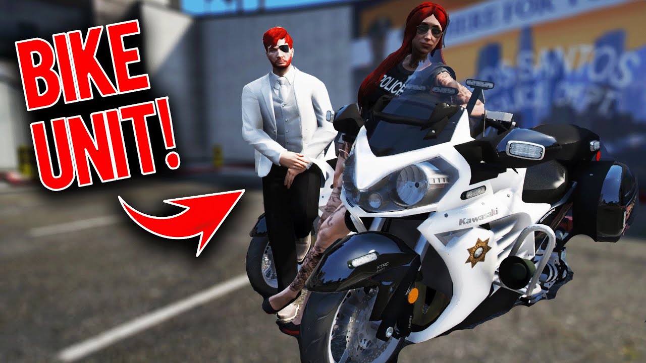 Motorcycle Unit in GTA RP!