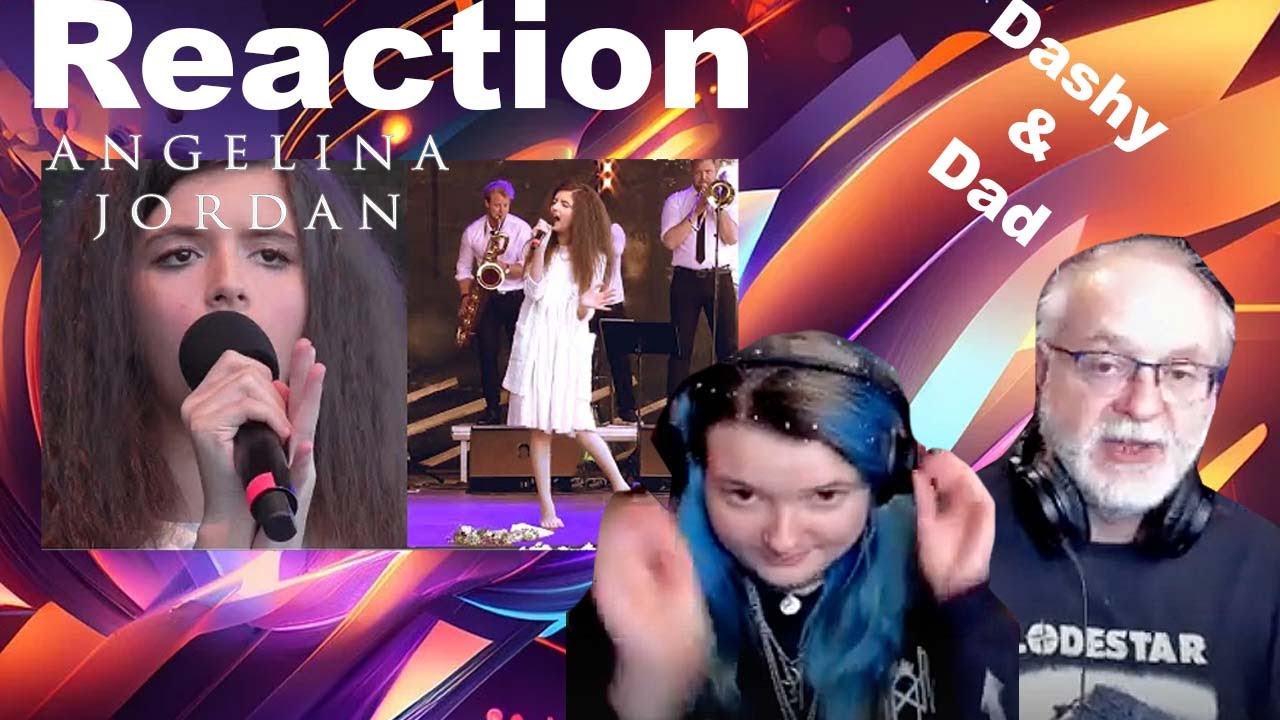 Dad&Daughter FIRST REACTION: ANGELINA JORDAN  