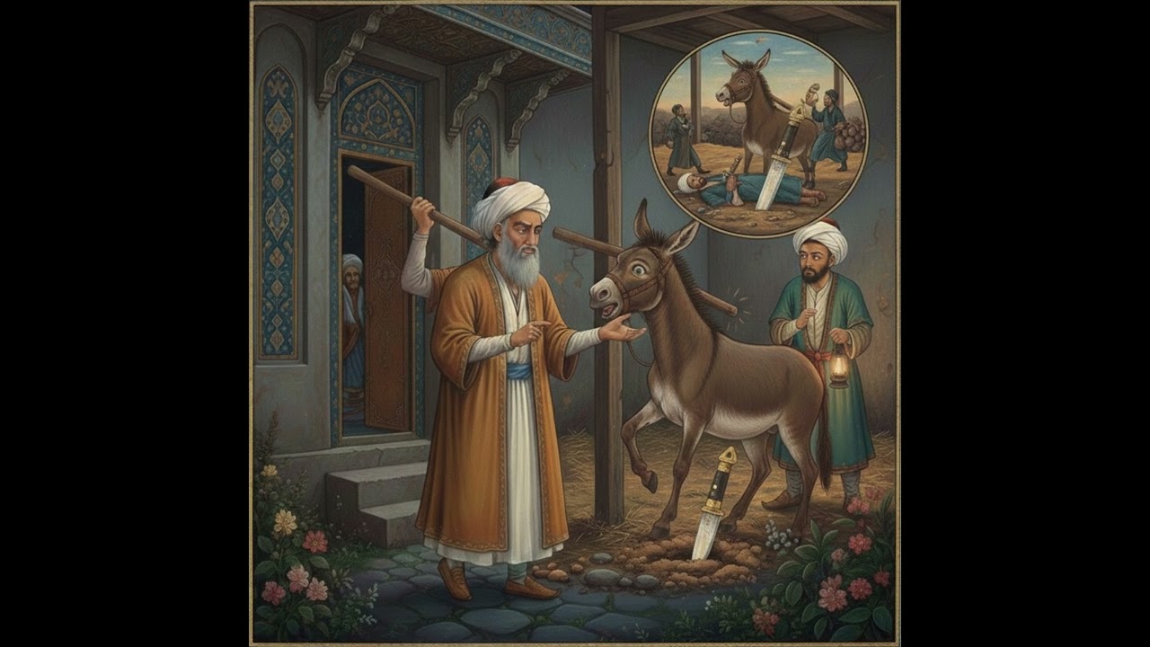 Bahlul and the judge's party - بهلول و مهمانی قاضی #Bahlul#shortstories #BahlulStories#FolkTales