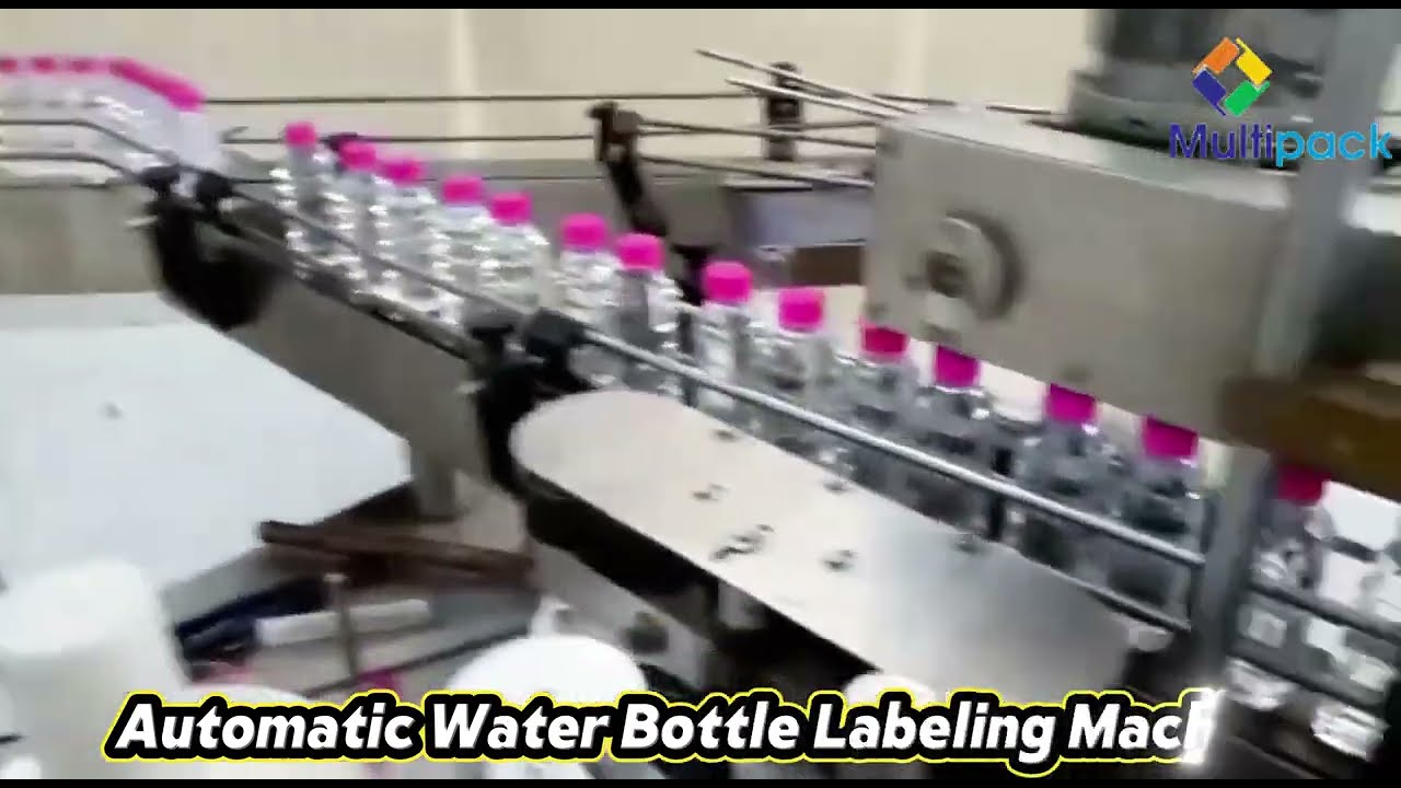 Water Bottle Labelling Machine | Automatic Bottle Labeling for Mineral Water