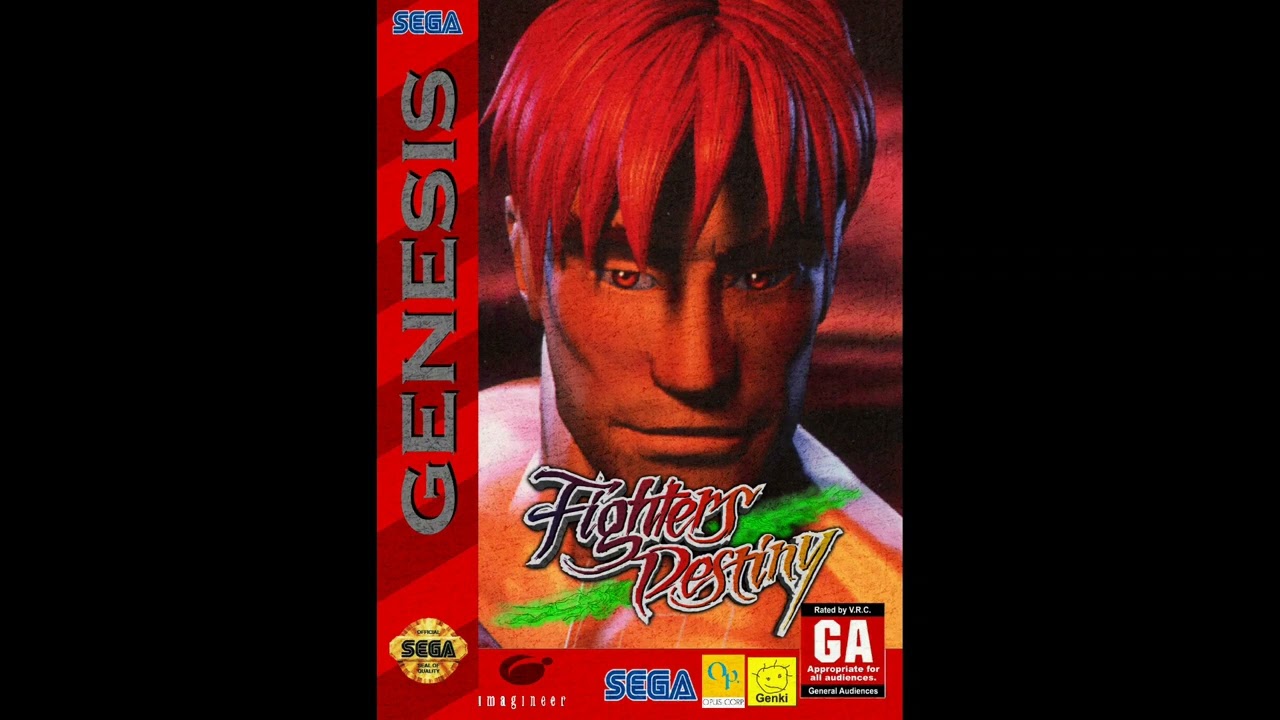 Fighters Destiny - Hell Mountain • Theme of Ryuji Saeki / Master (Sega Genesis Remix)