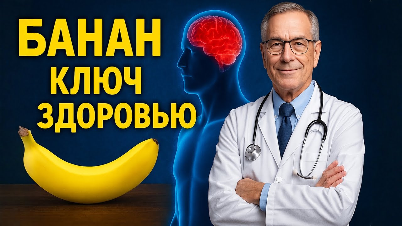 Почему вам НУЖНО съесть 1 банан перед сном? Вот ПРИЧИНЫ, о которых никто не знает!