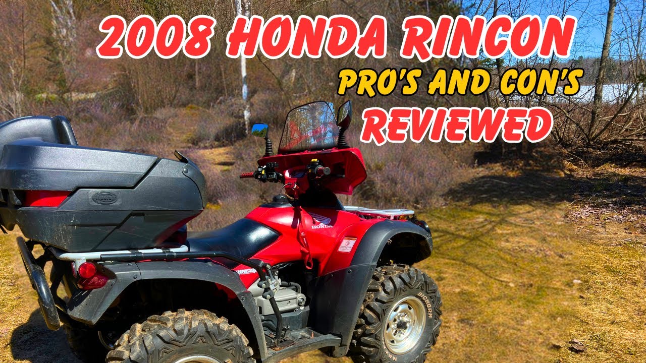 Honda Rincon: отзыв владельца за 15 лет. Что мне нравится и не нравится