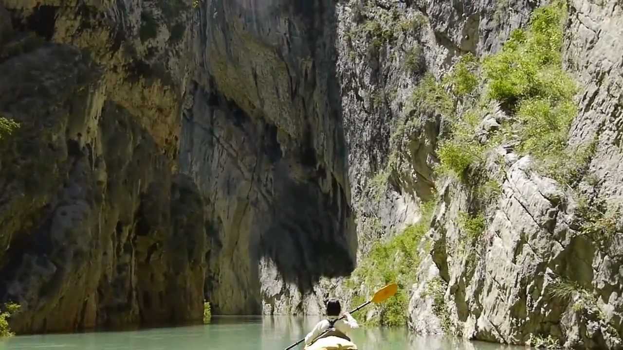 Embalse de Canelles en Kayak Pakboat, 2008-2010