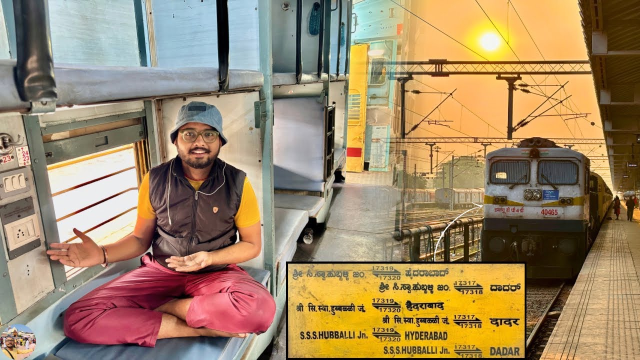 Sleeper Journey In Hyderabad - SSS Hubballi Express