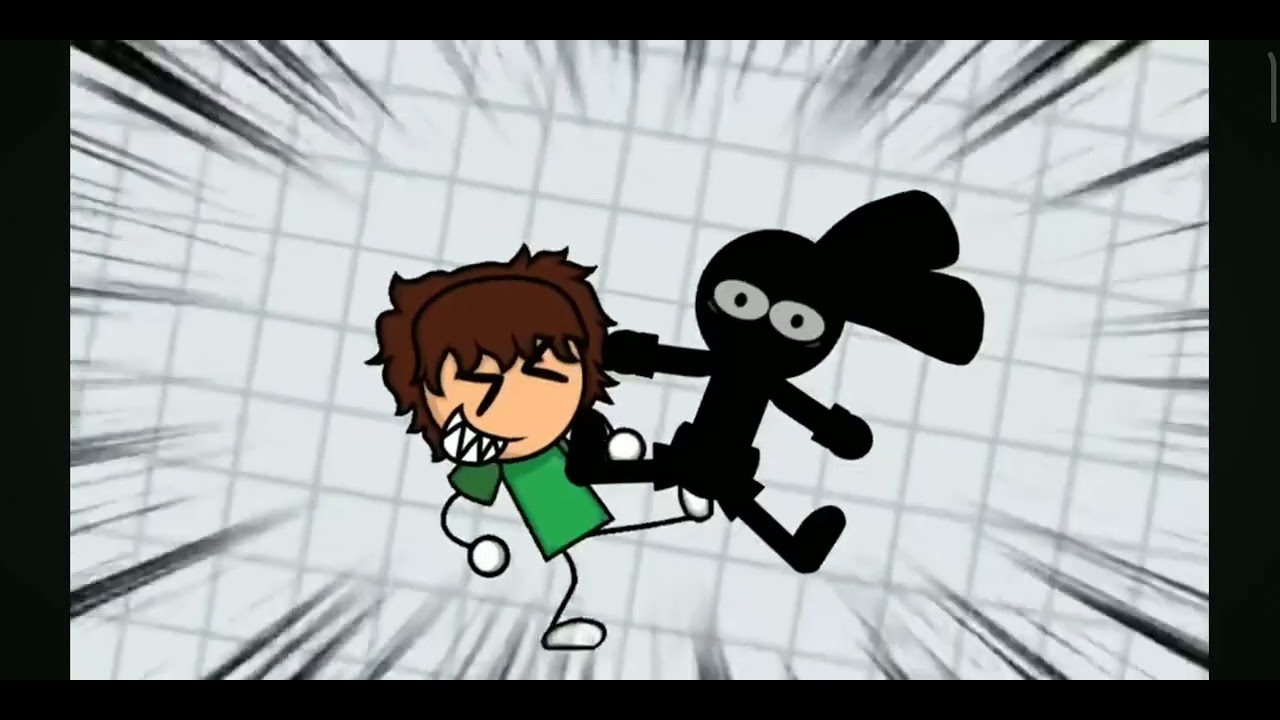 The Shadow gets kicked in the Balls by @datchia (cre again: @SunnySideDown63)