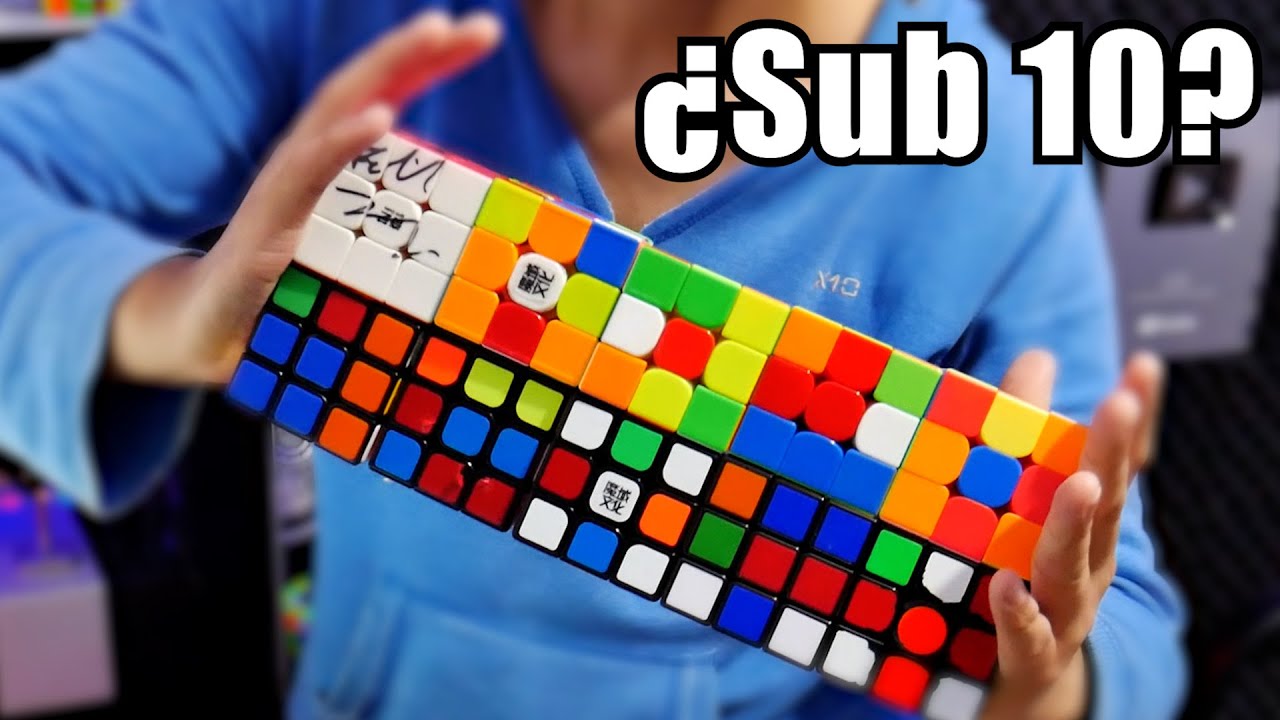 ¿Se Puede Ser Sub 10 con Cualquier Cubo? | RETO