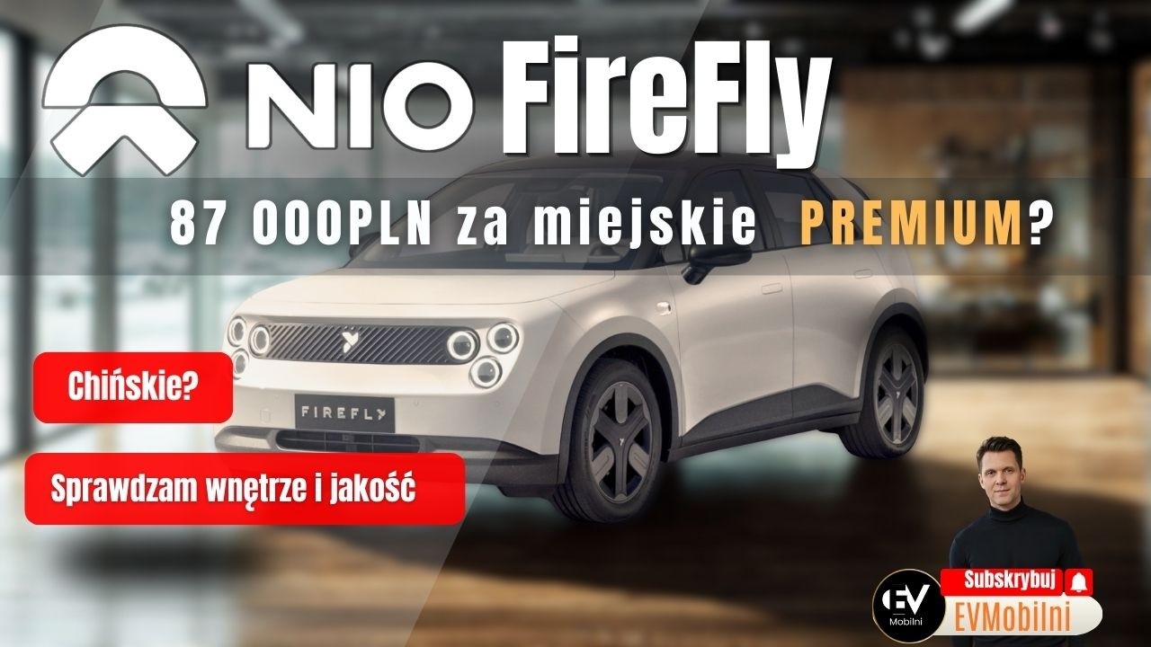 NIO Firefly &ndash; miejskie premium za 87 000 zł? Zobacz, co wyszło.