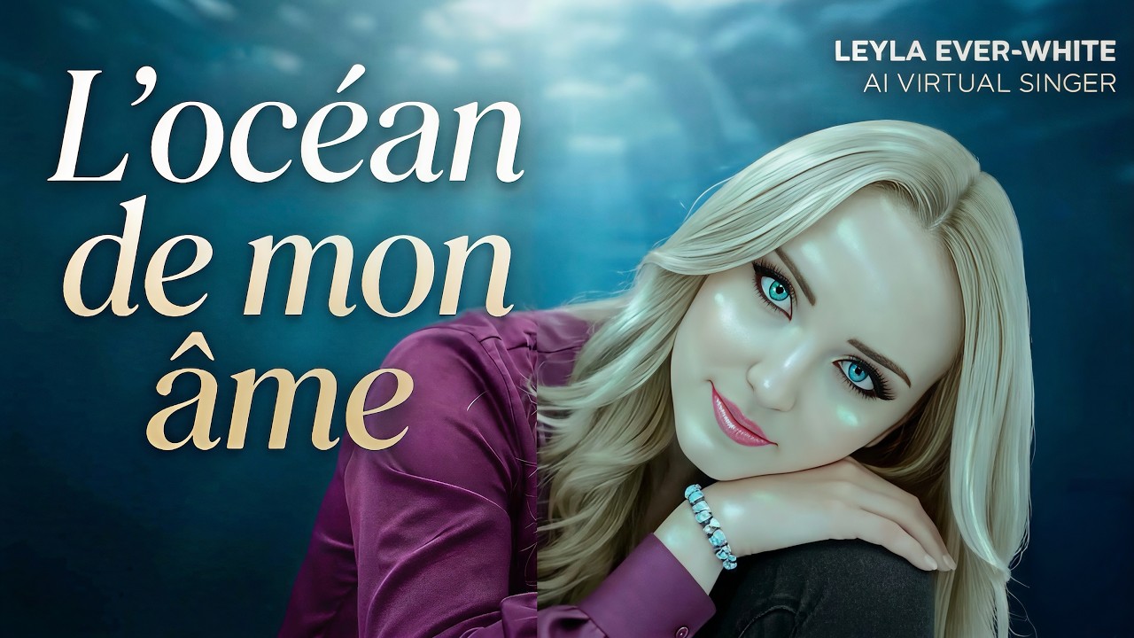 Leyla Ever-White - L'OC&Eacute;AN DE MON &Acirc;ME (The Ocean of My Soul) 🌊 | Ballade Pop Orchestrale IA