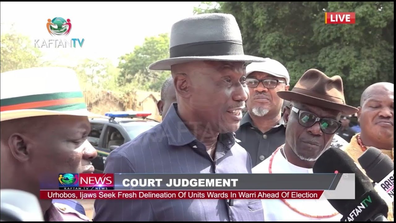 COURT JUDGEMENT :Urhobos, Ijaws Seek Fresh Delineation Of Units Wards In Warri Ahead Of Election