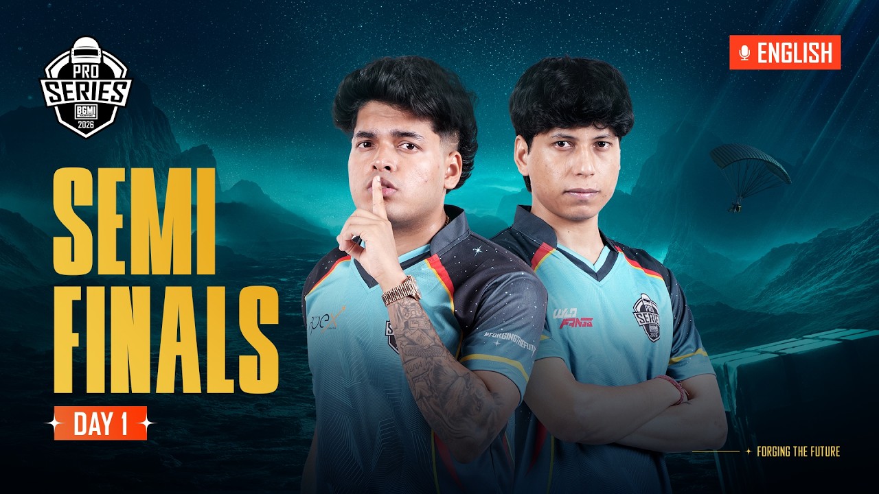 [ENGLISH] BMPS 2026 | SEMI-FINALS | Day 1 #BGMILIVE