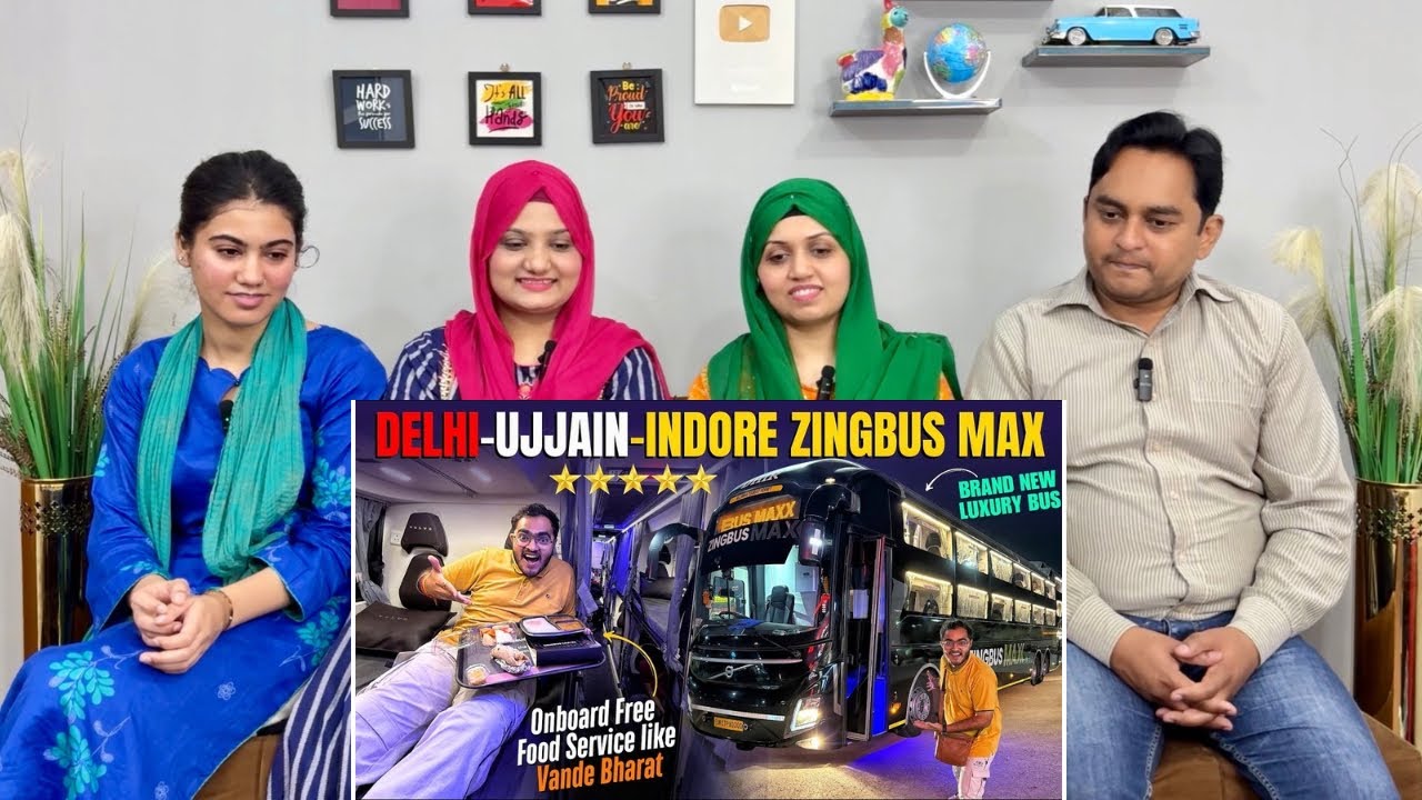 Brand New Volvo 9600 With Onboard Catering | Delhi To Indore In Zingbus Max | Luxury Bus To Ujjain