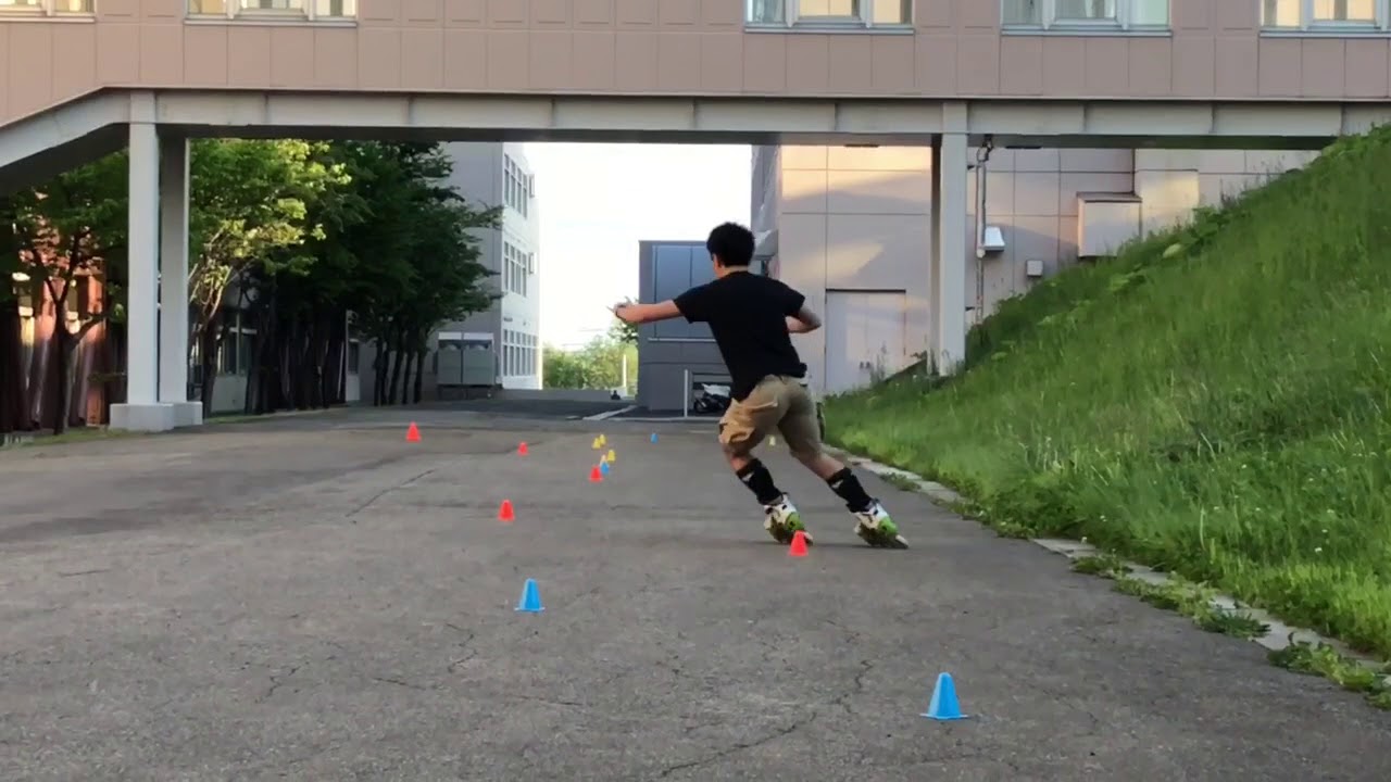 山野井全スキートレーニング インラインスケート 20180601