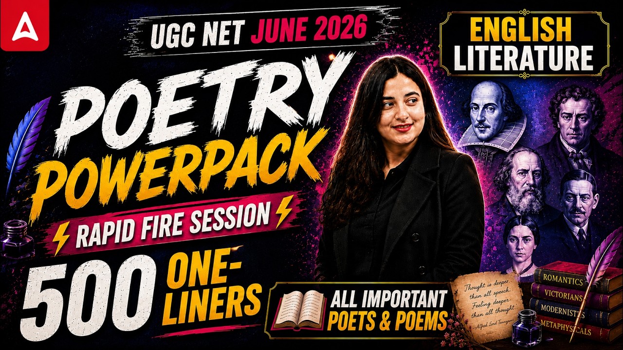 UGC NET English Literature | UGC NET English Unit 2 Poetry | UGC NET English Poetry By Aishwarya Mam