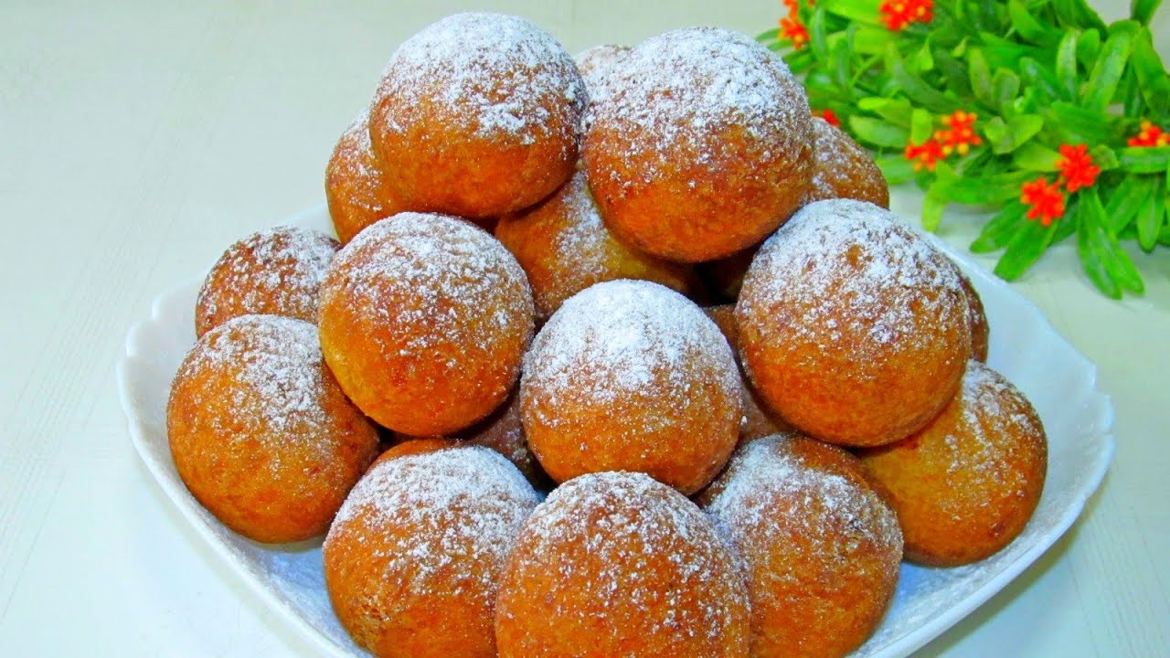 Лучший десерт из творога! Воздушный, на скорую руку! Творожные пончики - шарики!