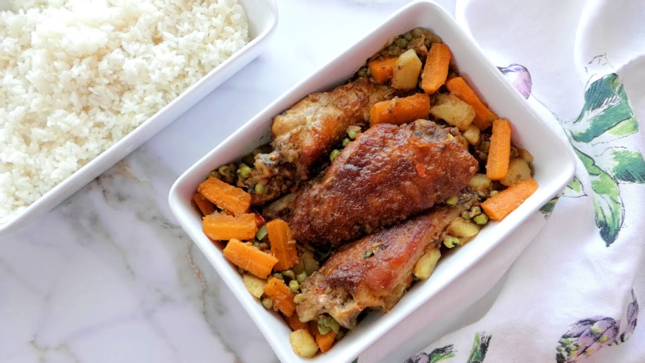 RECETTE AILES DE DINDE AUX LÉGUMES - JOLLY KISSIN