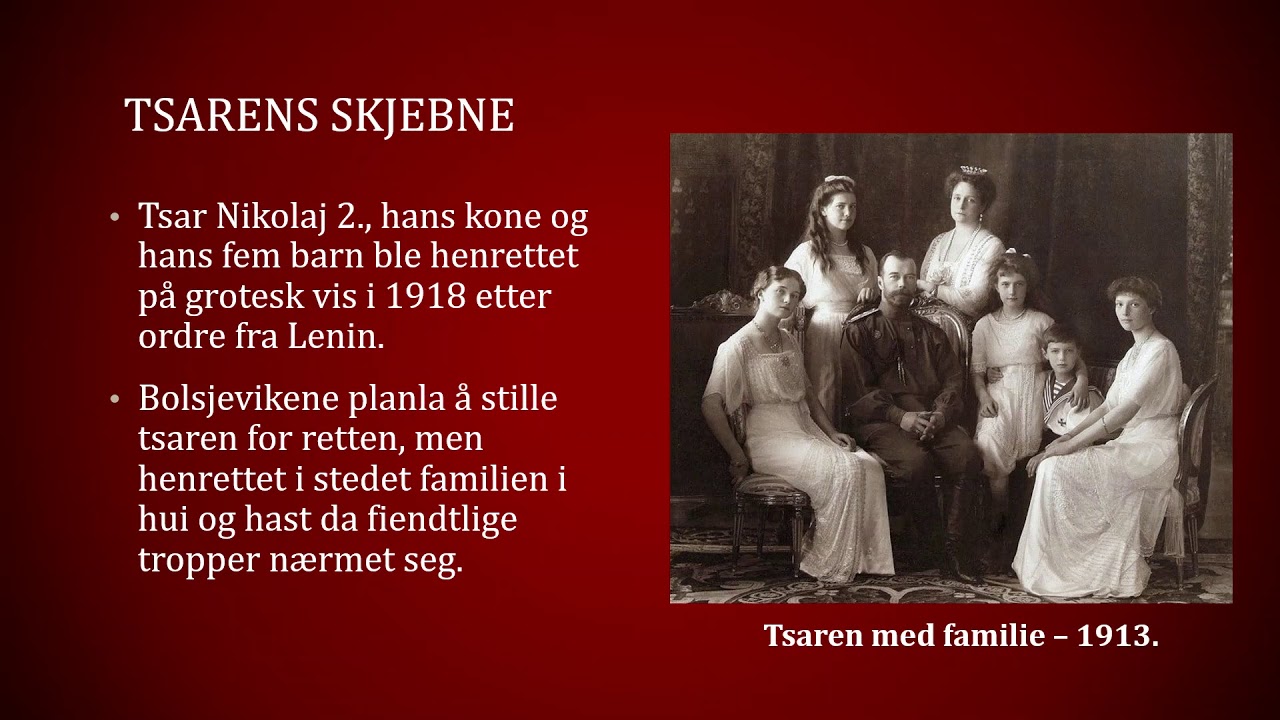 Revolusjon, borgerkrig og kommunisme i Russland