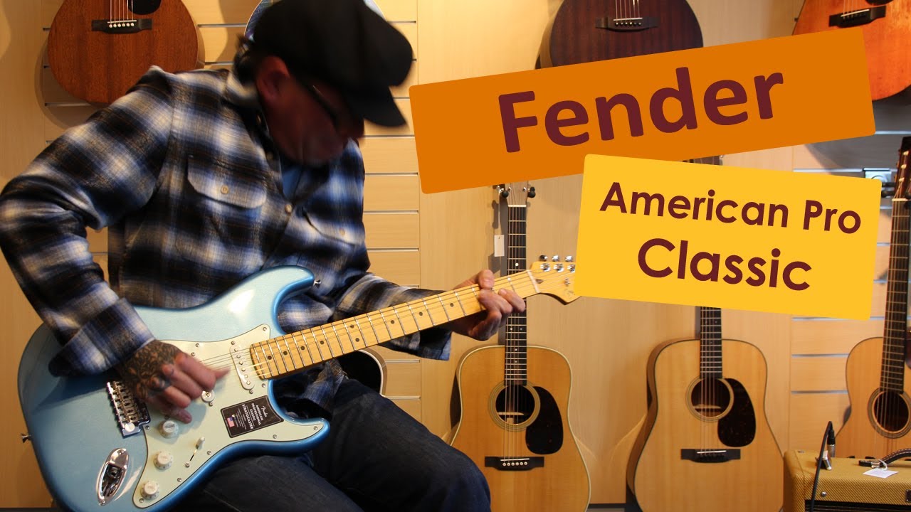 Fender American Professional Classic Stratocaster | Played by The Bluestramp | Musik Bertram