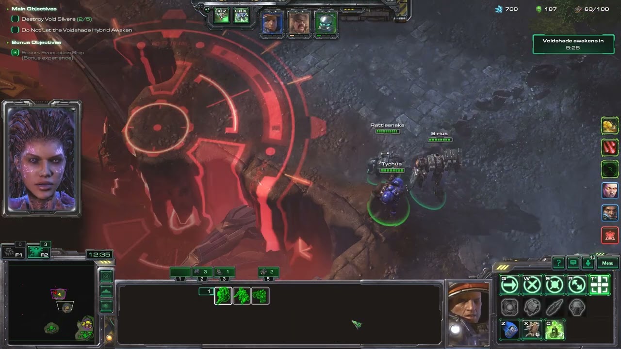 StarCraft 2 Co-Op Mutation 356 - Dodge This Tychus P1