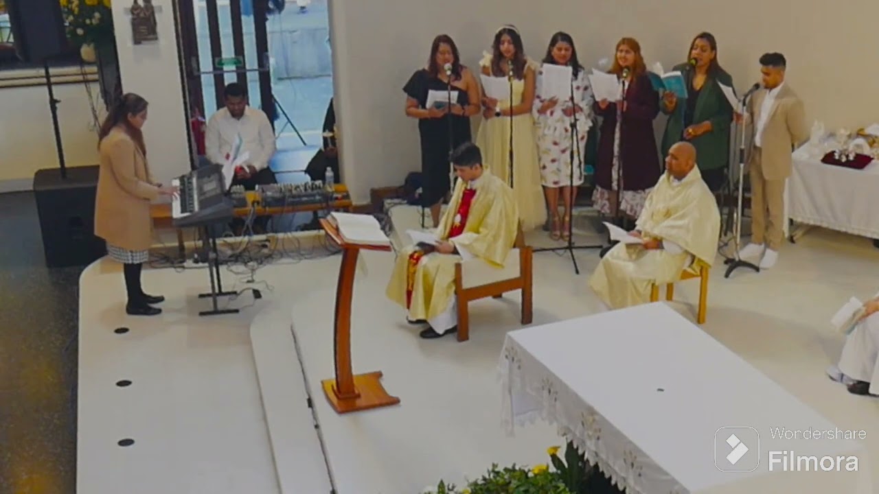 I will sing to the Lord | Glorious his triumph  Easter Vigil Psalm | St Anselm Church Choir Southall