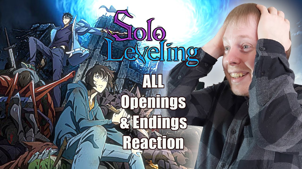 FIRST TIME Reacting to ALL Solo Leveling Openings & Endings