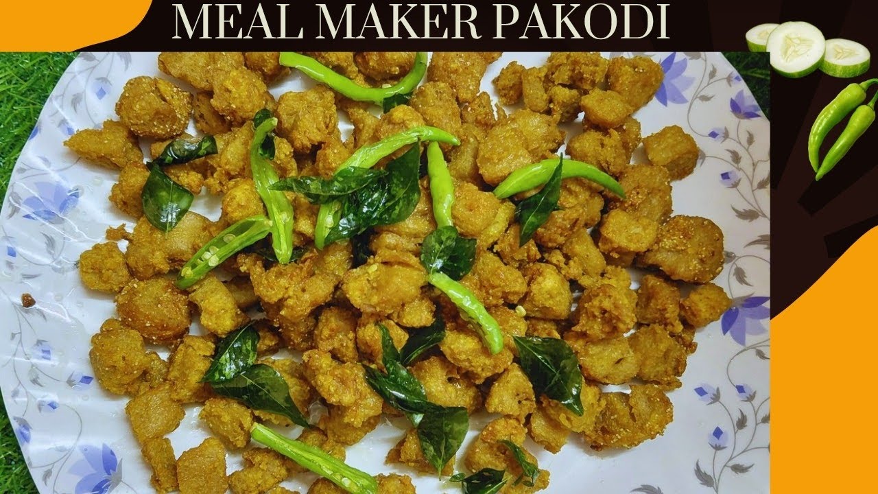 Meal Maker Pakoda | Crispy Snack Soya Chunks Pakoda | Snacks Recipes | Iftar Recipe | Evening Snacks