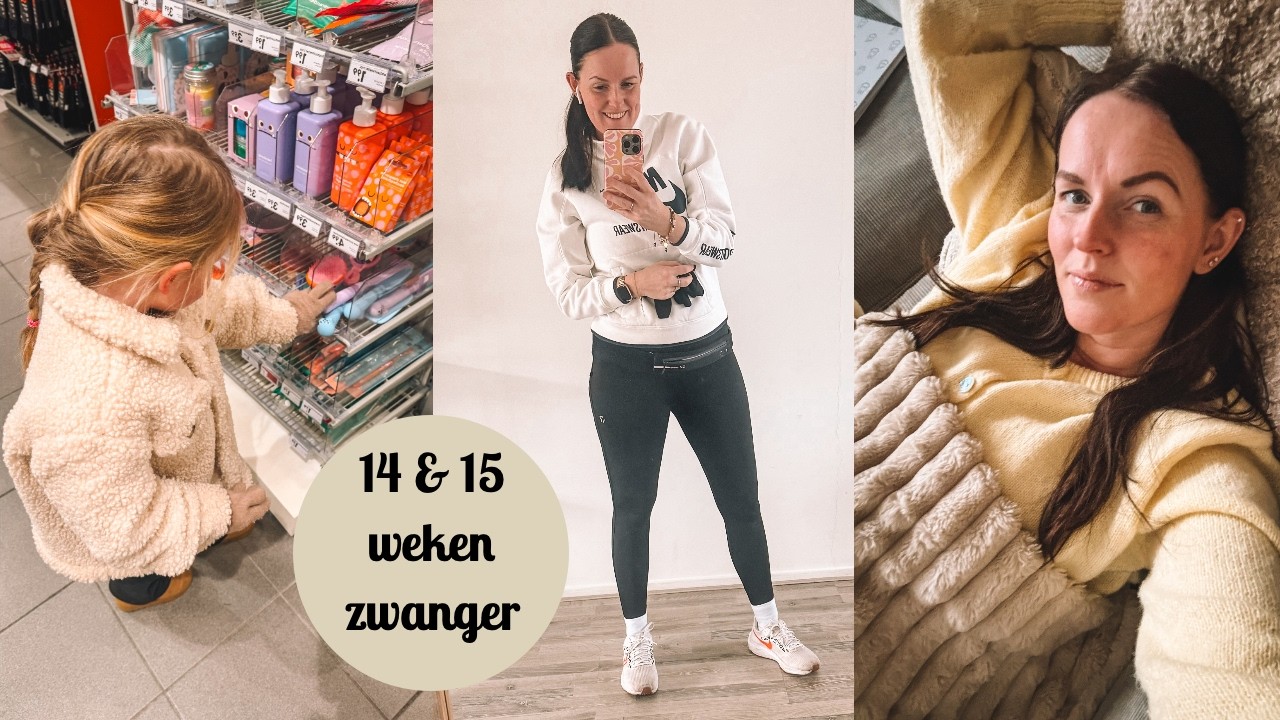 14 & 15 WEKEN ZWANGER VLOG: Zwangerschapkwaaltjes & hardlopen tijdens zwangerschap 🤰🏻| Cinn's World