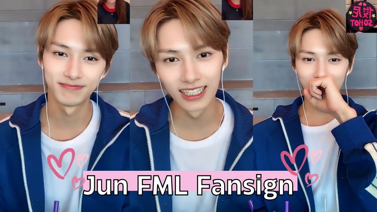 [Seventeen Fansign] Telling Jun that I finally saw him in person at their BeTS concert!