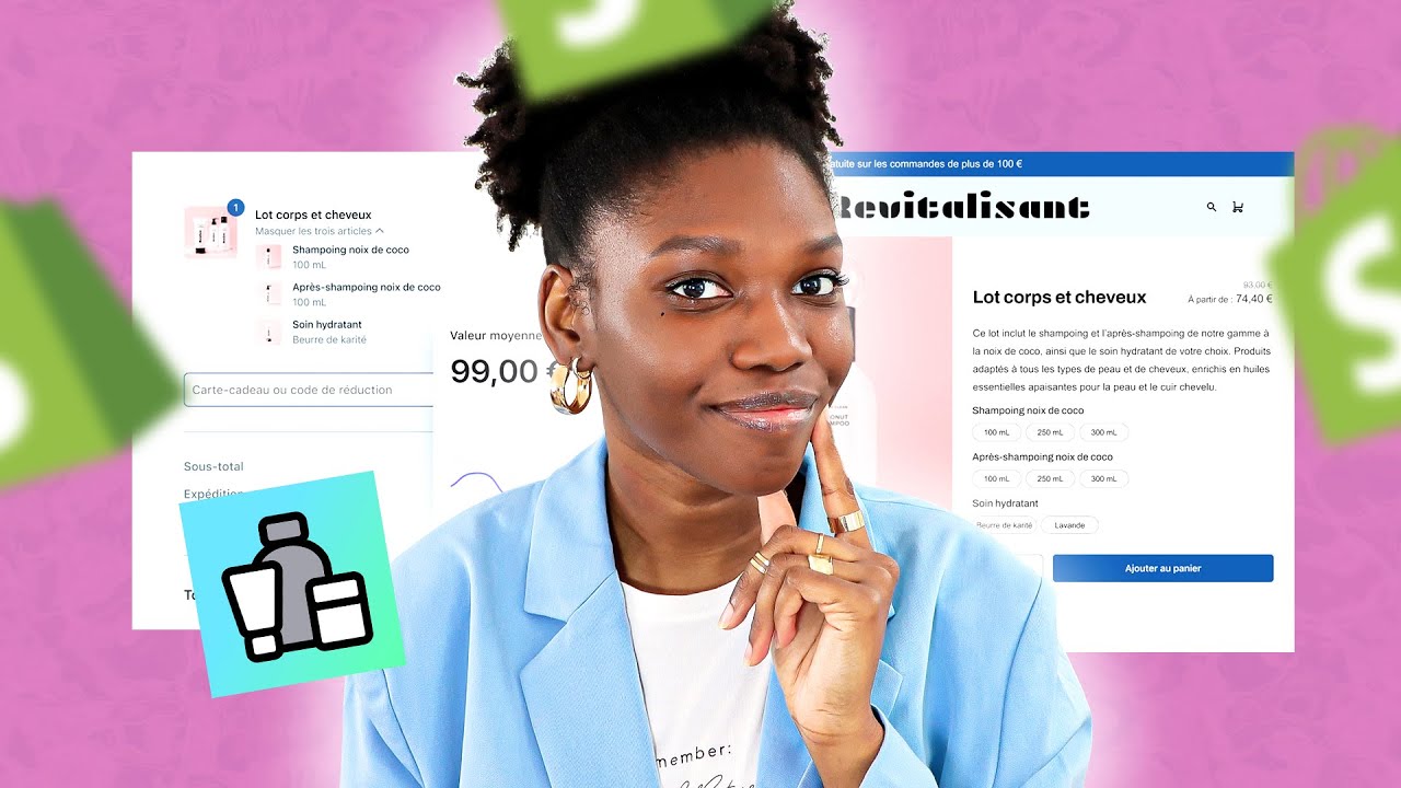 Je teste l'app GRATUITE pour créer des GROUPES de produits - SHOPIFY BUNDLES