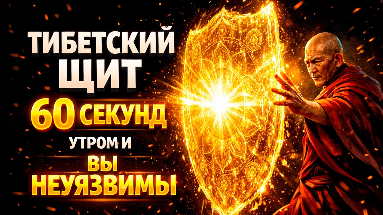 Зеркальный щит: Утренняя Практика на 1 Минуту, Которая Делает сделает ВАС неуязвимым для любого зла