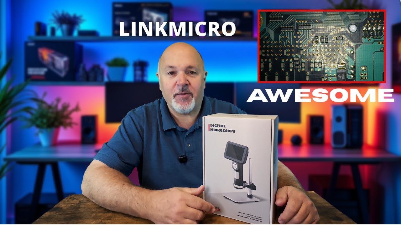 4K HDMI Digital Microscope 3840P UHD Video, 1200X 4K Microscope
