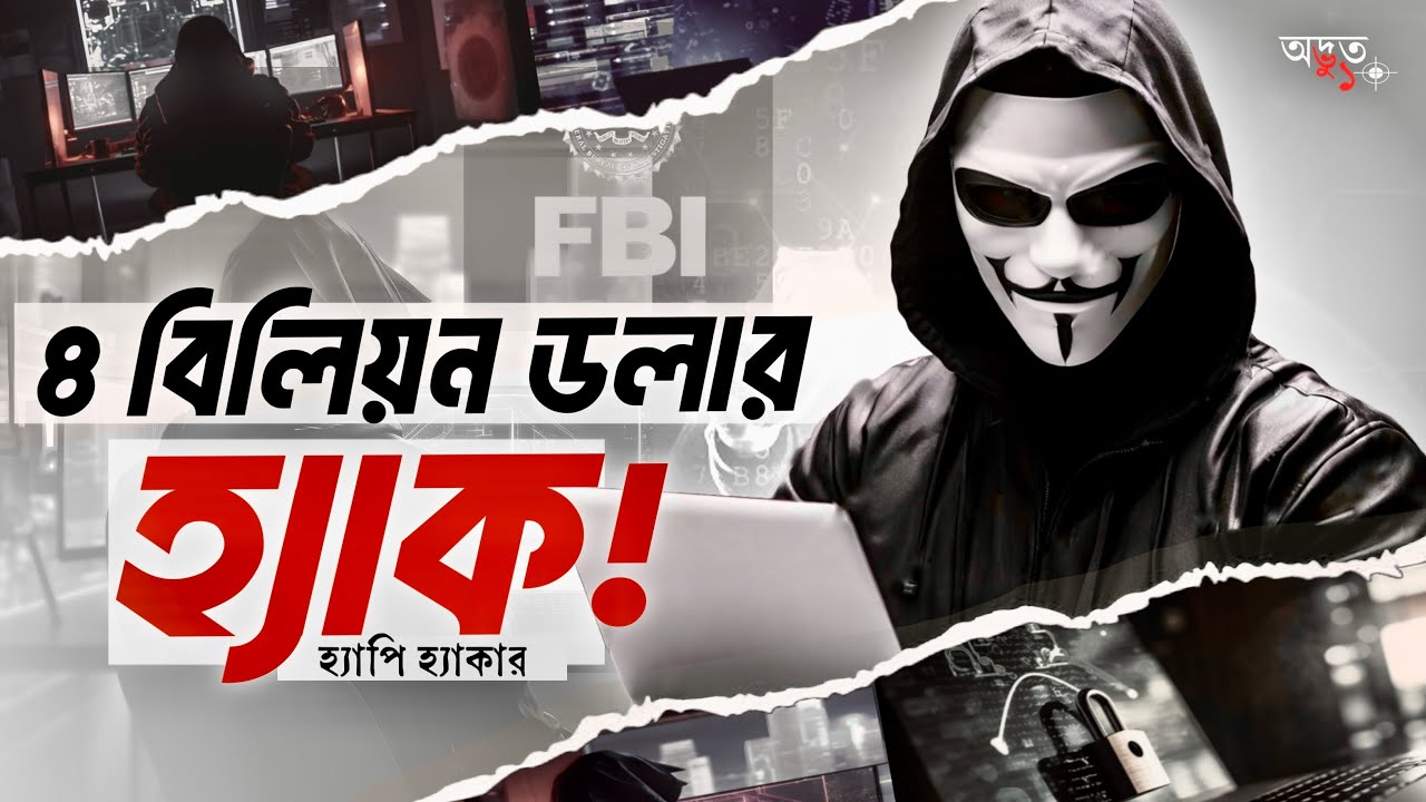 হ্যাপি হ্যাকার- যাকে ৫ বছর FBI খুঁজছিল, যে 4 Billion$ ডলার চুরি করেছিল | Story of Happy Hacker